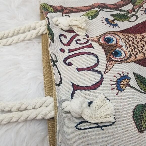 Cute Owl Tote Bag. - Picture 6 of 14